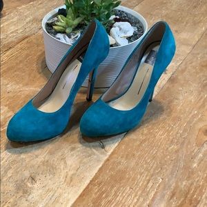 Teal dolce vita size 8 heels